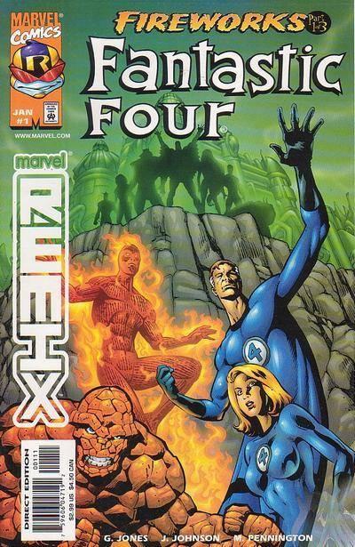 Fantastic Four: Fireworks cover — © Marvel