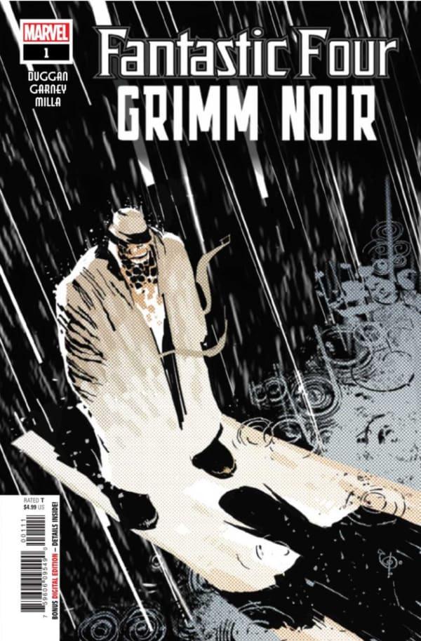 Fantastic Four: Grimm Noir cover — © Marvel