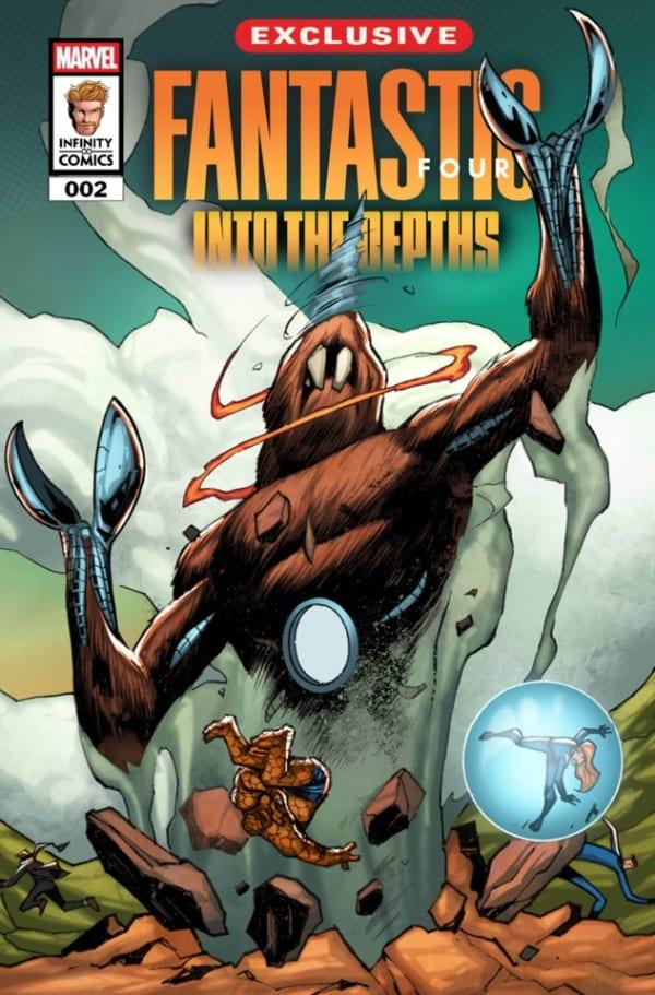 Fantastic Four: Into the Depths Infinity Comic #2
