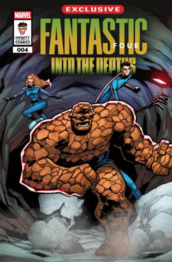 Fantastic Four: Into the Depths Infinity Comic #4