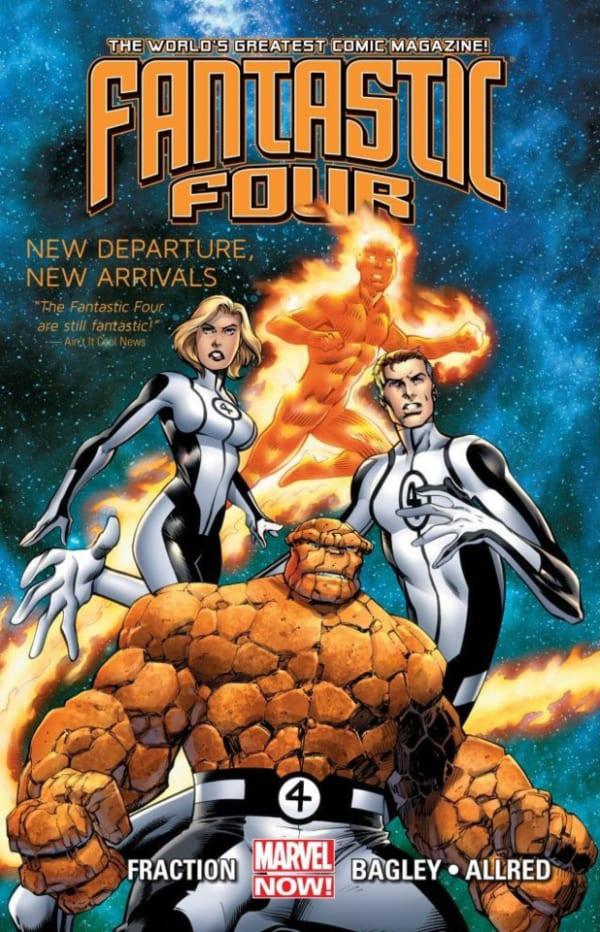 Fantastic Four: New Departure, New Arrivals cover — © Marvel