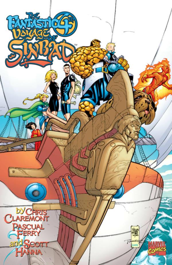 Fantastic Four: The Fantastic 4th Voyage of Sinbad cover — © Marvel