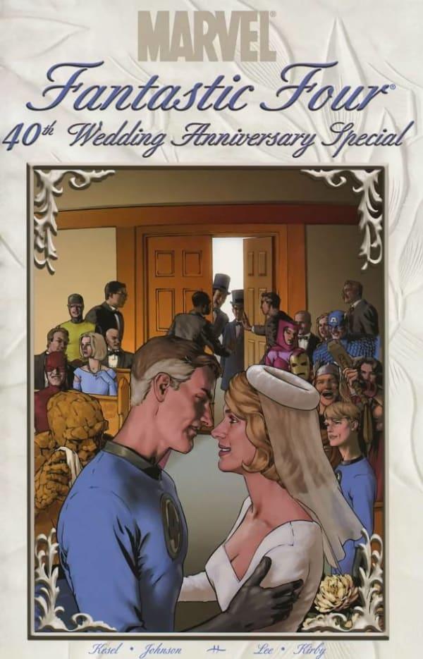 Fantastic Four: The Wedding Special cover — © Marvel