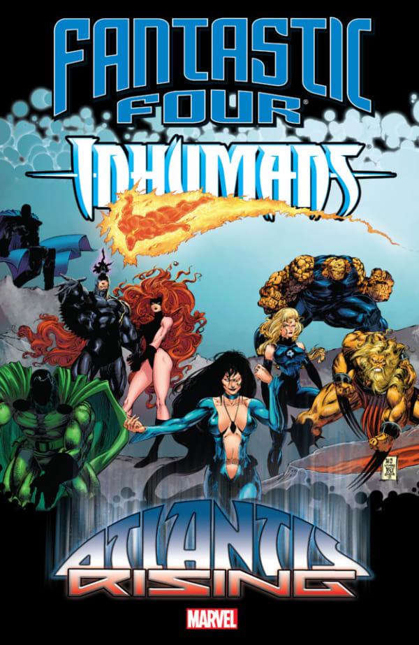 Fantastic Four/Inhumans: Atlantis Rising #1 cover