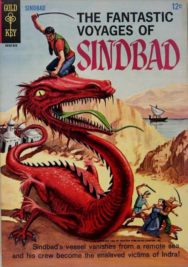 Fantastic Voyages of Sindbad cover — © Western Publishing