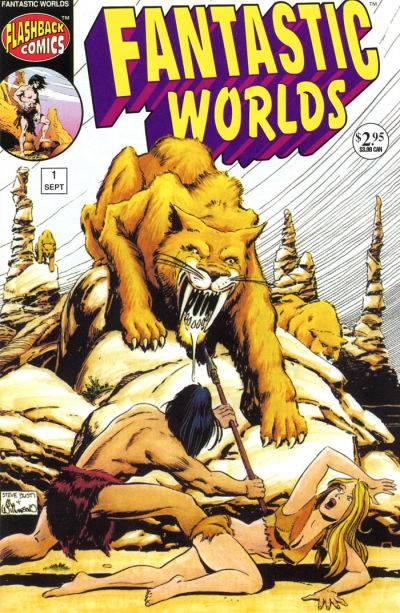 Fantastic Worlds cover — © Flashback Comics
