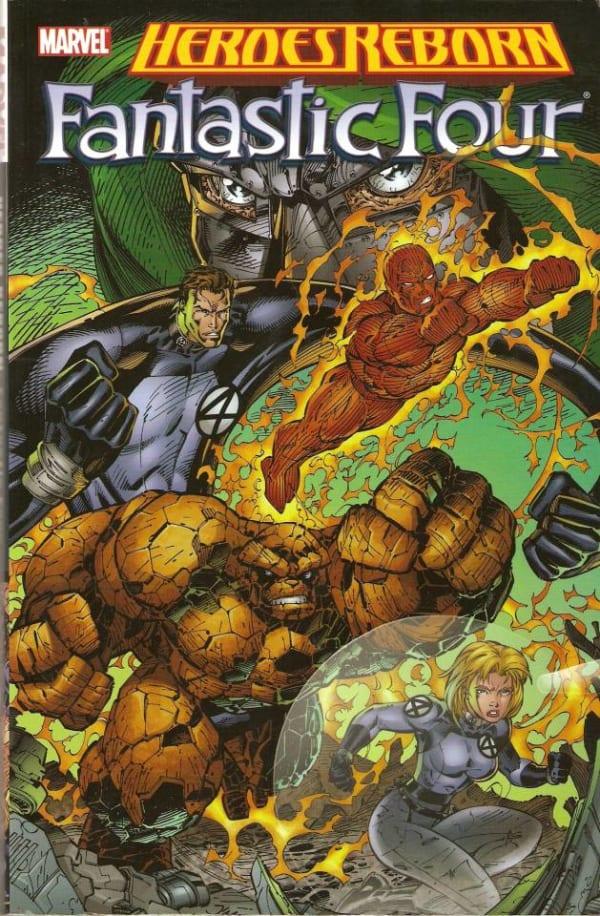 Heroes Reborn: Fantastic Four cover — © Marvel