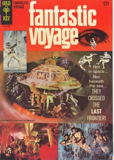 Movie Comics: Fantastic Voyage cover — © Western Publishing