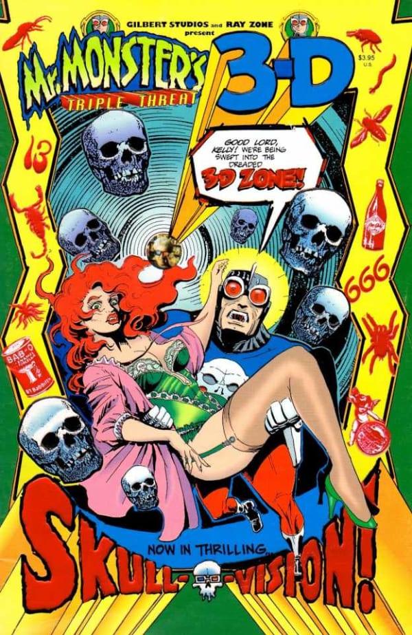 Mr Monster Triple Threat 3-D #1