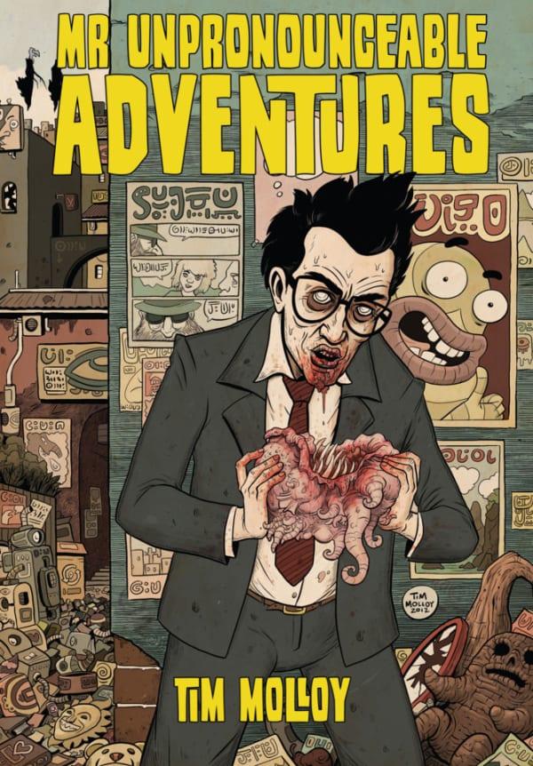 Mr Unpronounceable Adventures cover — © Milk Shadow Books