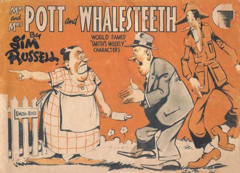 Mr. and Mrs. Pott and Whalesteeth cover — © Allied Authors and Artists