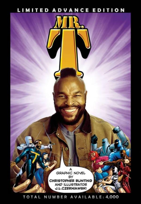 Mr. T Graphic Novel cover — © A-Plus