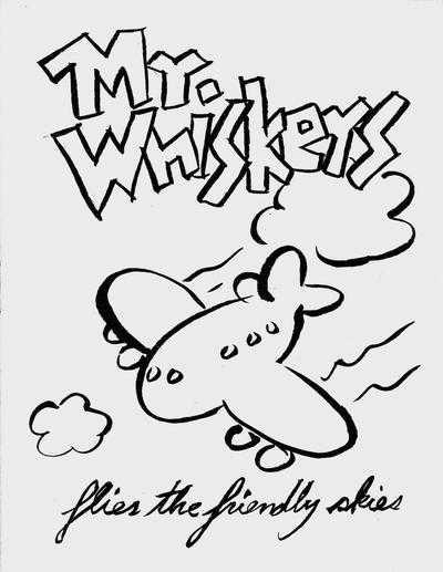 Mr. Whiskers Flies the Friendly Skies #2003