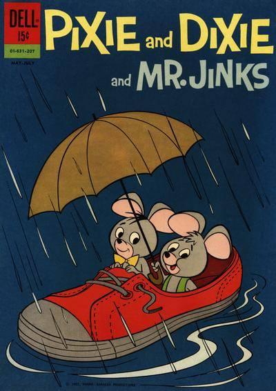 Pixie and Dixie and Mr. Jinks cover — © Dell