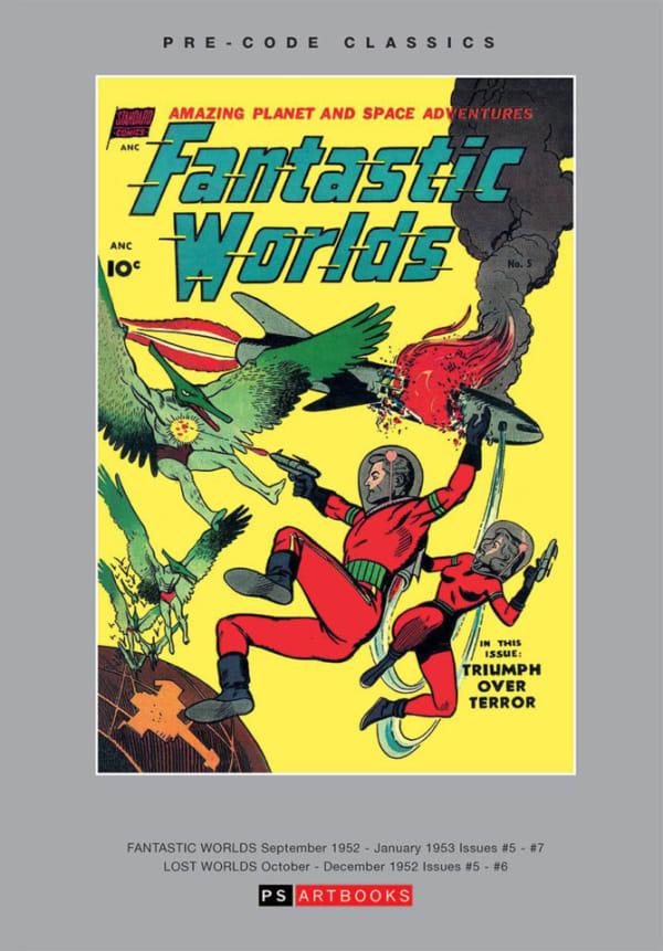Pre-Code Classics: Fantastic Worlds / Lost Worlds cover — © PS Artbooks