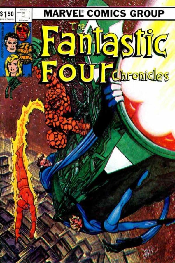 The Fantastic Four Chronicles cover — © FantaCo Enterprises