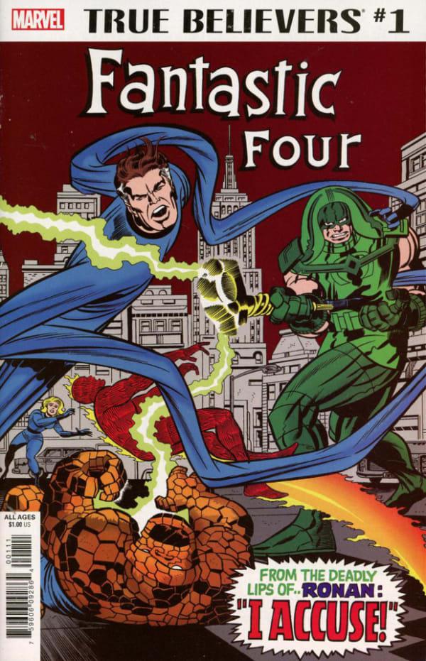 True Believers: Fantastic Four: Ronan and the Kree cover — © Marvel