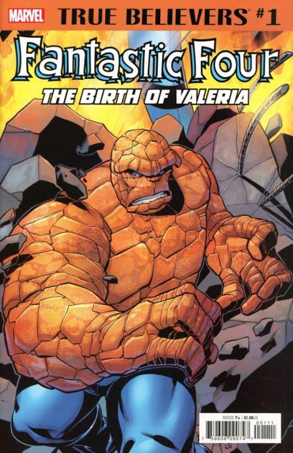 True Believers: Fantastic Four: The Birth of Valeria cover — © Marvel