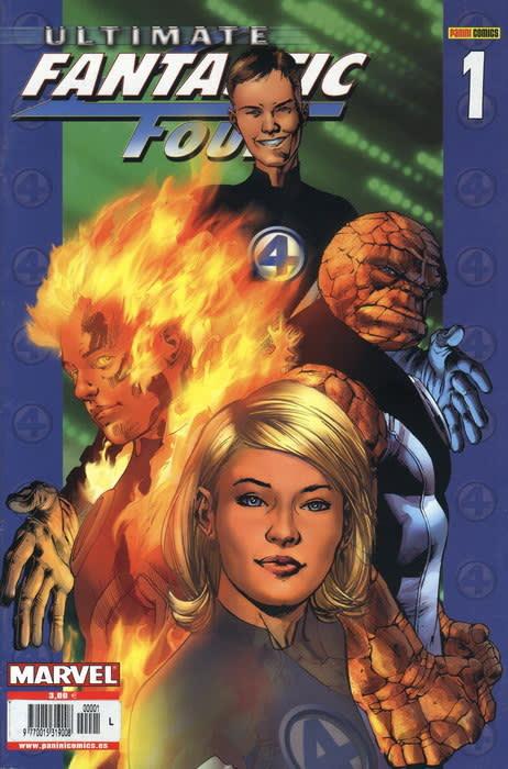 Ultimate Fantastic Four cover — © Panini España