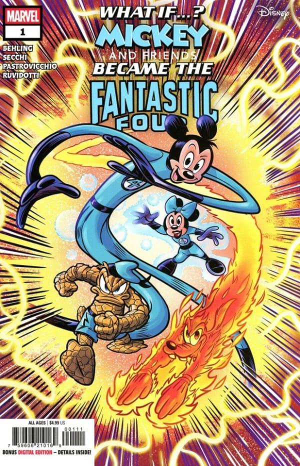 What if...? Mickey and Friends Became the Fantastic Four? #1