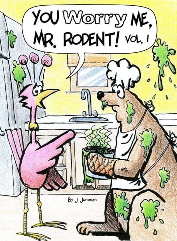 You Worry Me, Mr. Rodent! cover — © Bloozit Press
