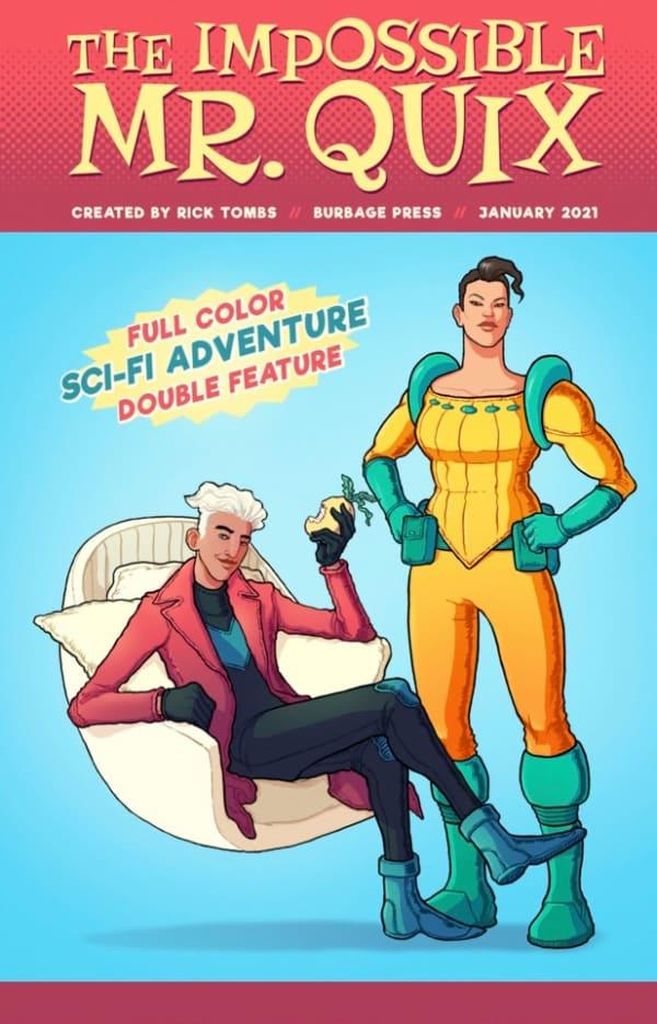 The Impossible Mr. Quix cover — © Burbage Press