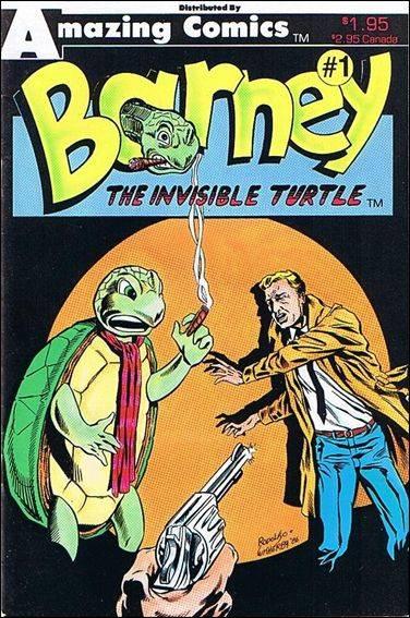 Barney the Invisible Turtle cover — © Amazing Comics