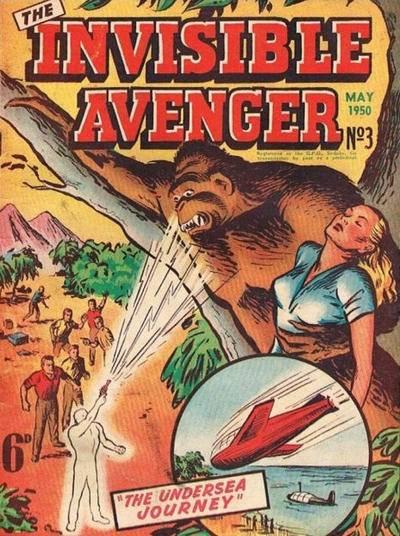 Invisible Avenger cover — © Magazine Management
