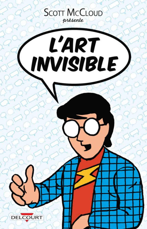 L'Art Invisible cover — © Delcourt