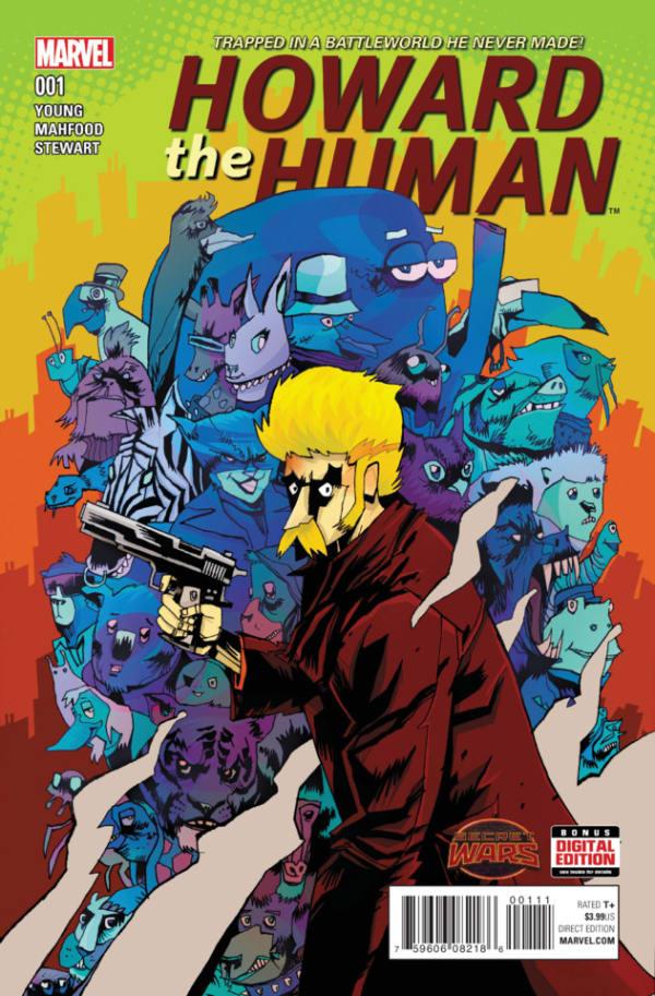 Howard the Human cover — © Marvel
