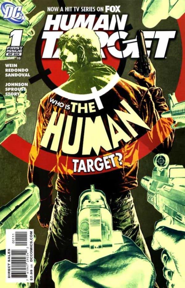Human Target cover — © DC Comics