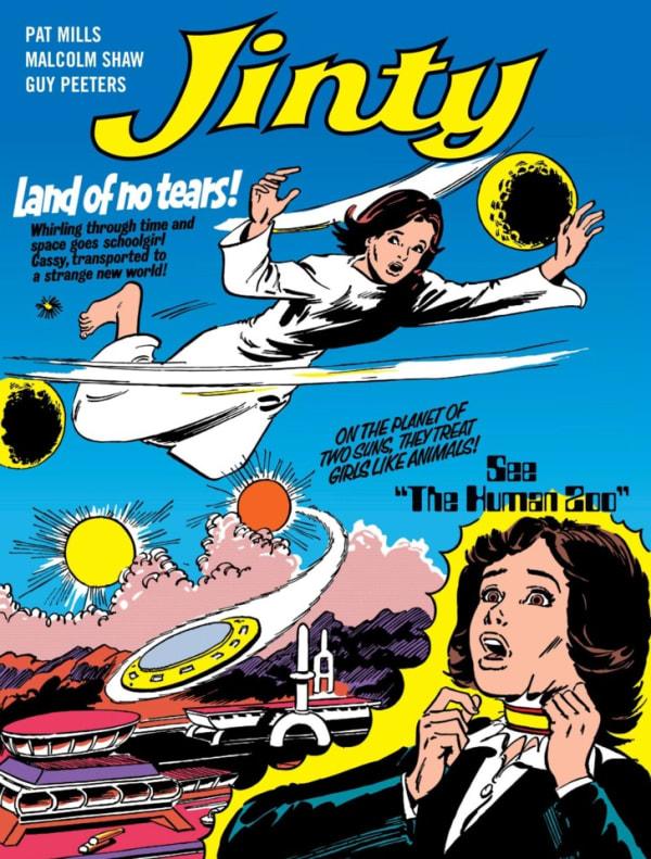Jinty: The Land of No Tears & The Human Zoo cover — © Rebellion