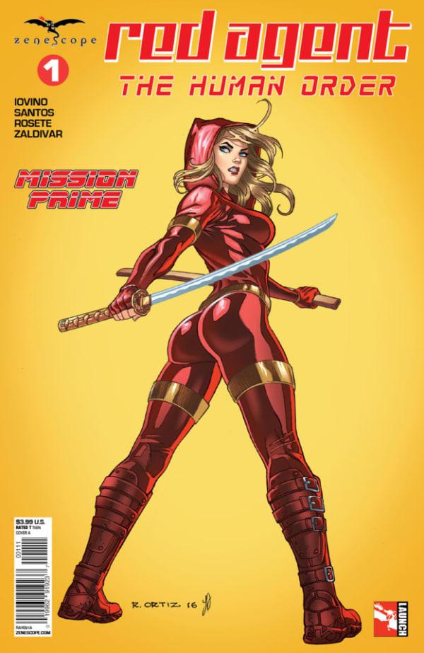 Red Agent: The Human Order cover — © Zenescope Entertainment