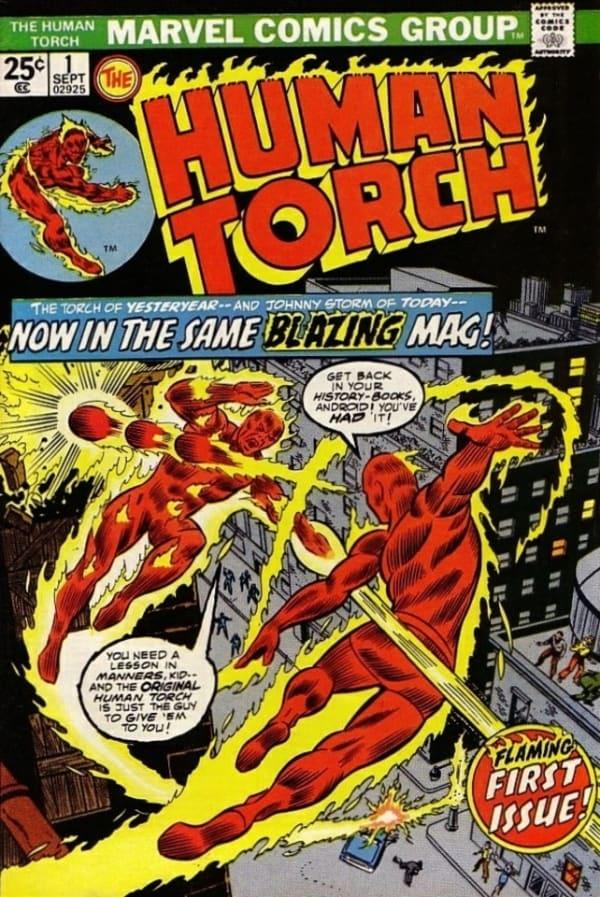 The Human Torch cover — © Marvel
