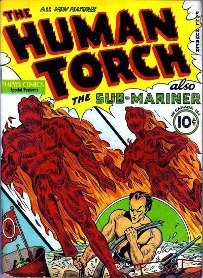 The Human Torch cover — © Marvel