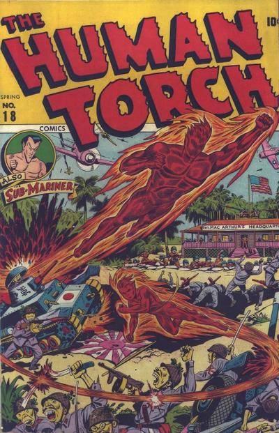 The Human Torch #18