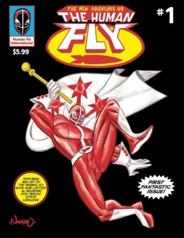 The New Adventures of The Human Fly #1 cover