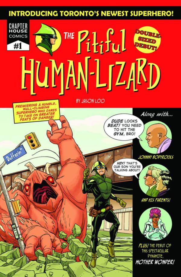 The Pitiful Human-Lizard cover — © Chapterhouse Comics