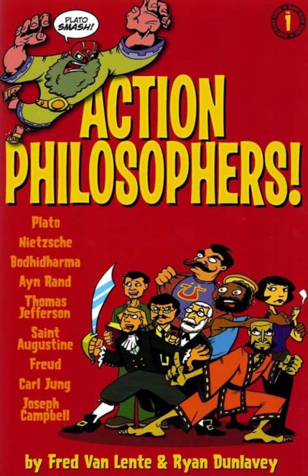Action Philosophers! Giant-Sized Thing cover — © Evil Twin Comics