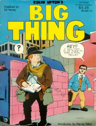 Colin Upton's Big Thing cover — © Ed Varney