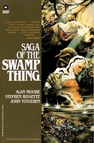 Saga of the Swamp Thing cover — © Warner Books