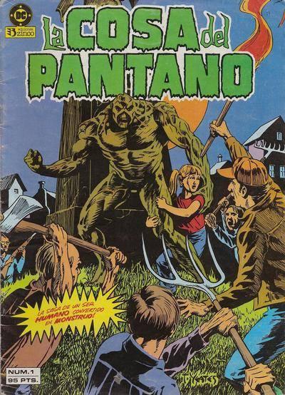 La Cosa del Pantano cover — © Ediciones Zinco