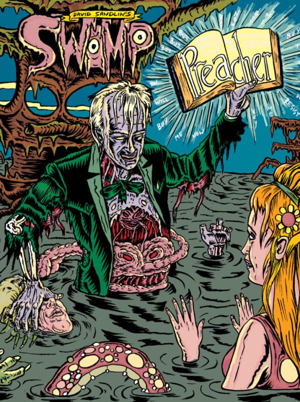 Swamp Preacher cover — © Fantagraphics
