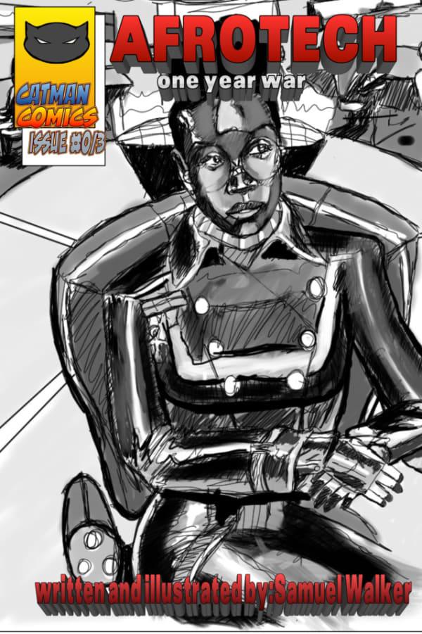 Afrotech One Year War cover — © self published