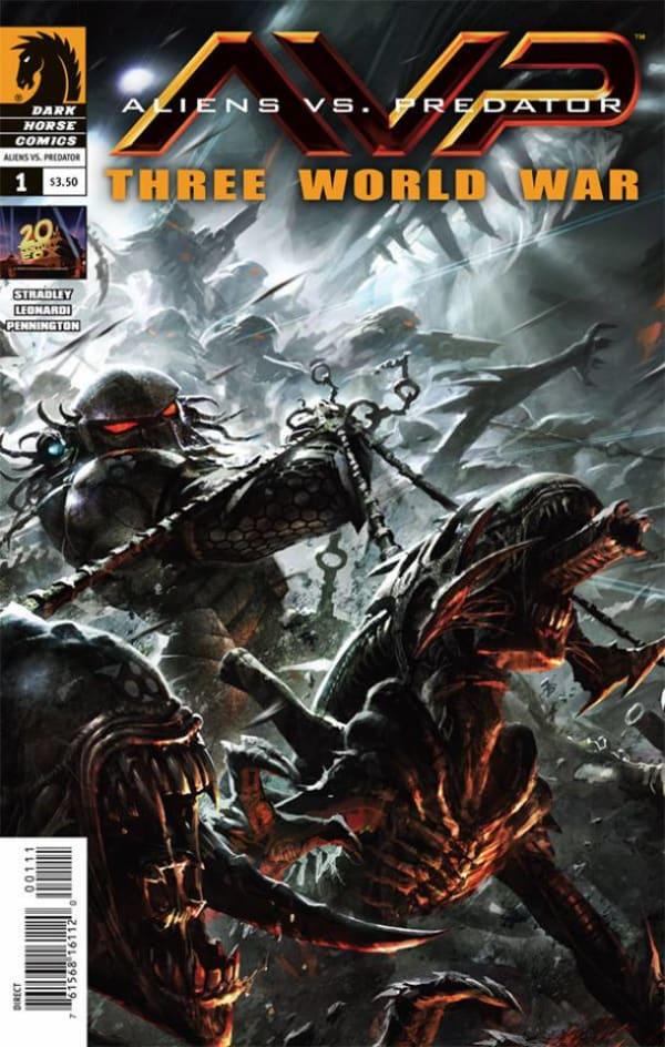 Aliens vs. Predator: Three World War cover — © Dark Horse Comics