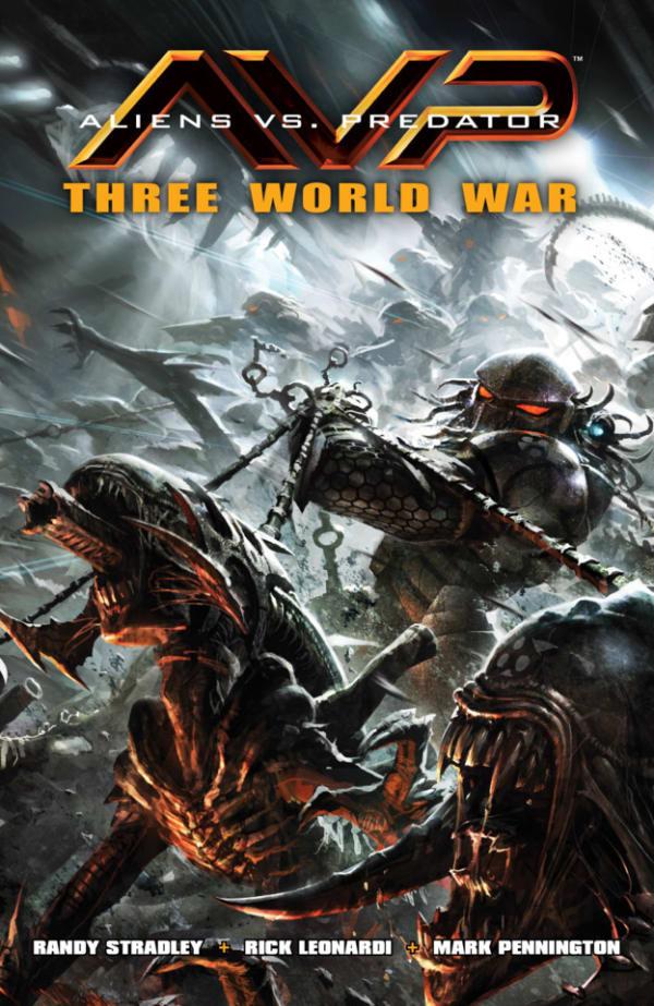 Aliens vs. Predator: Three World War cover — © Dark Horse Comics