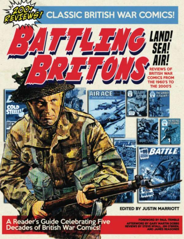 Battling Britons: Reviews of British war comics from the 1960s to the 2000s cover — © Unknown