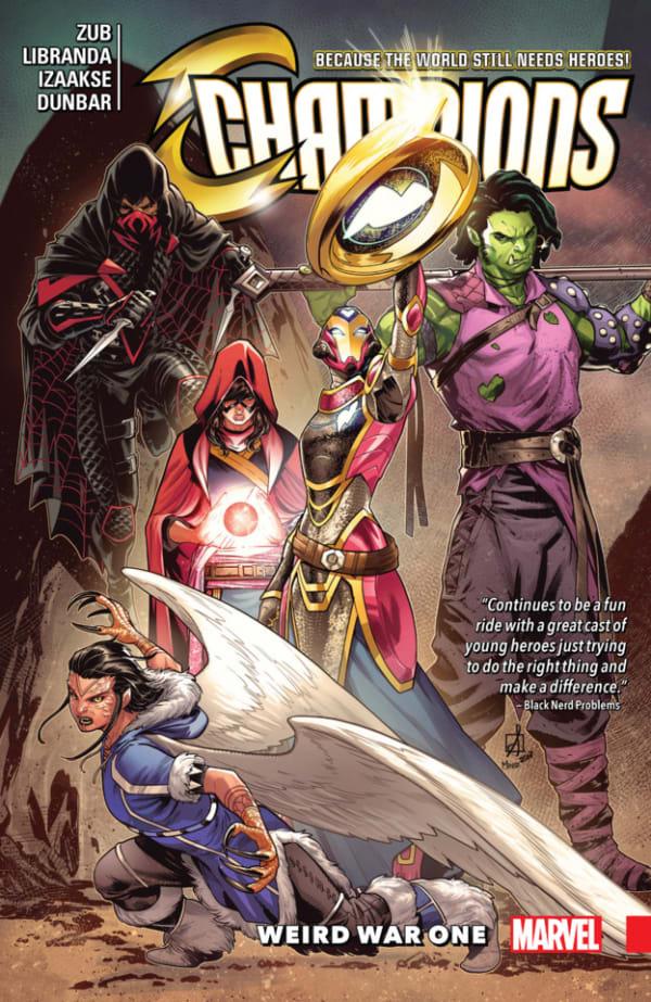 Champions: Weird War One cover — © Marvel