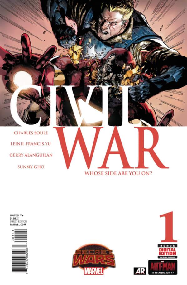 Civil War #1 cover