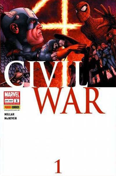 Civil War cover — © Panini Verlag